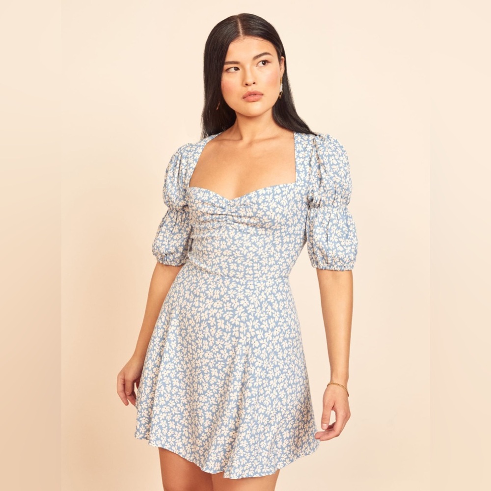reformation cirrus dress size 6